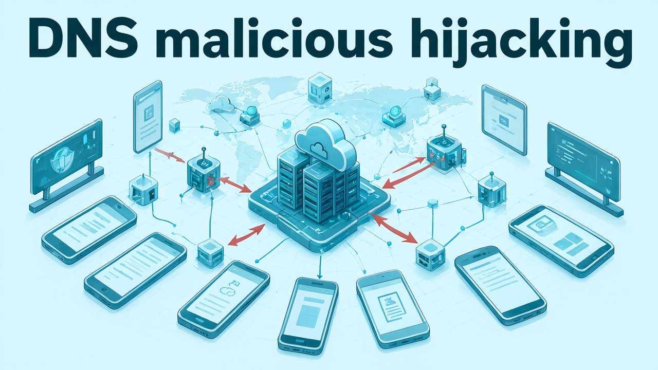 DNS malicious hijacking