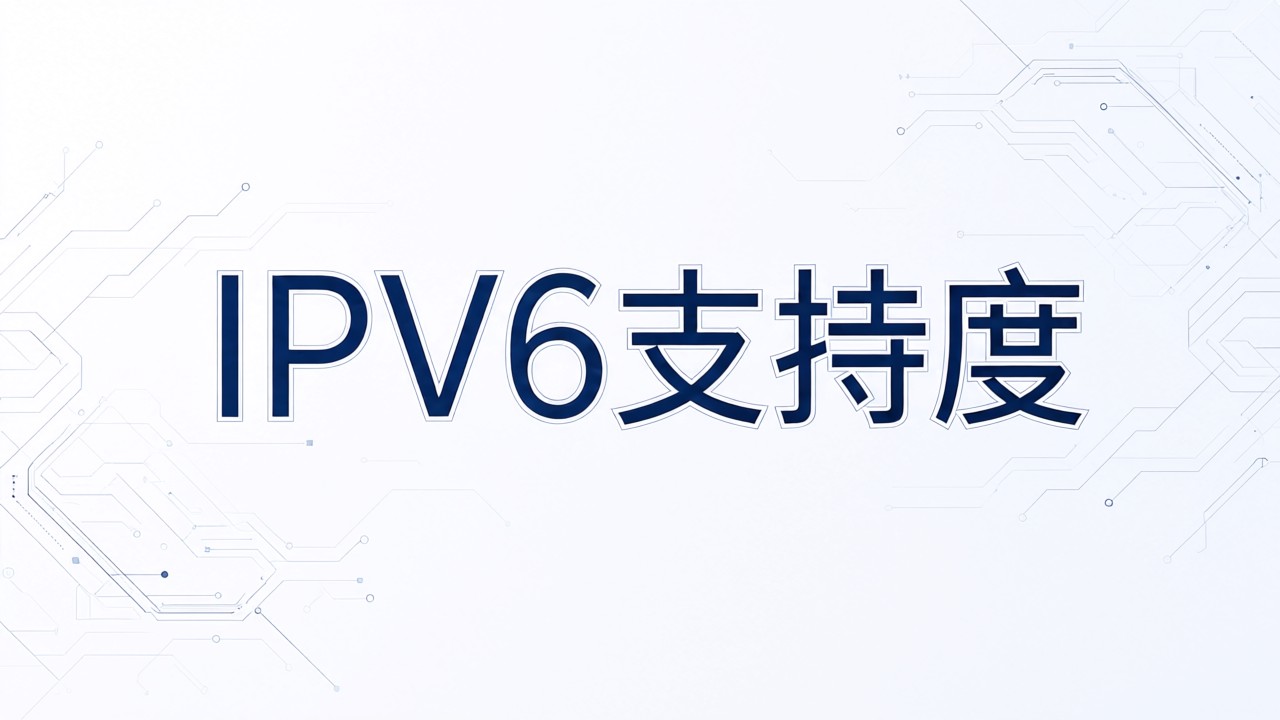 IPV6支持度