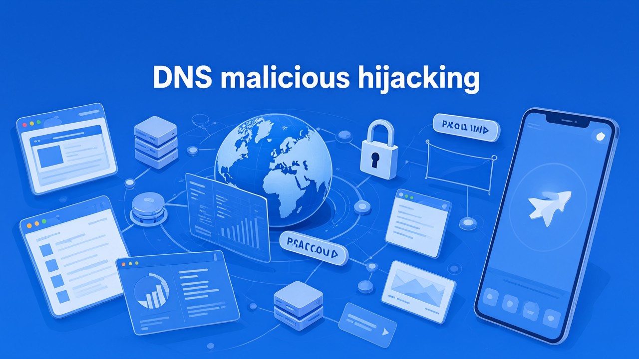 DNS malicious hijacking