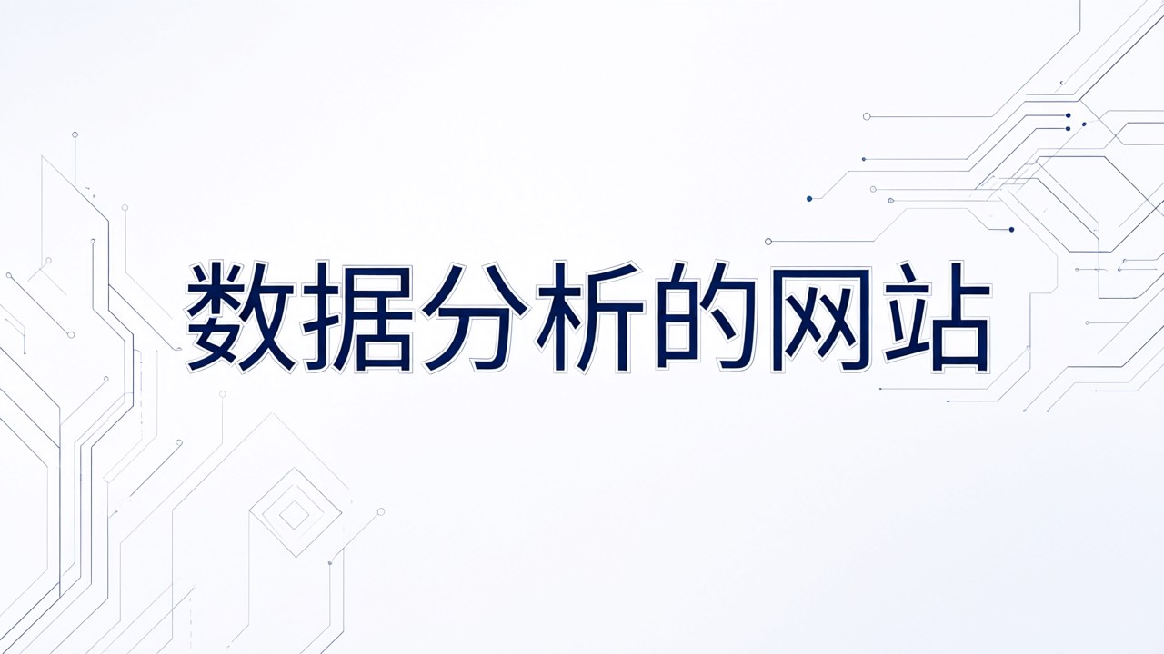 数据分析的网站