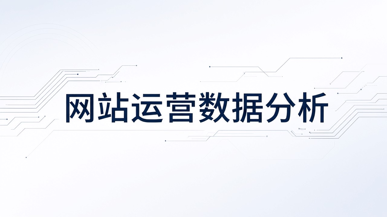 网站运营数据分析