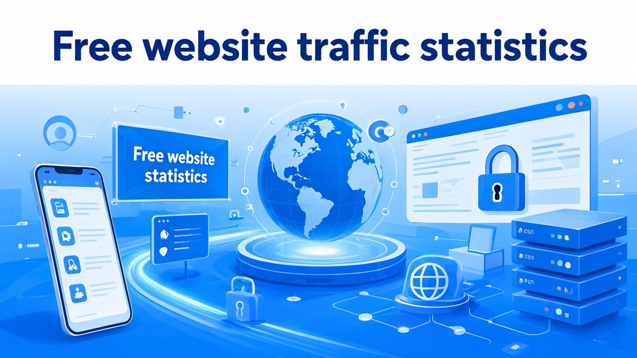 Free website traffic statistics