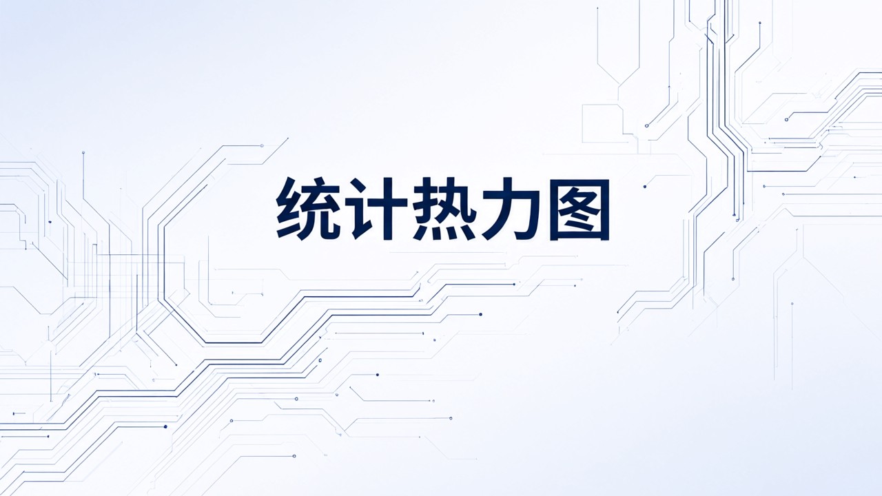 统计热力图