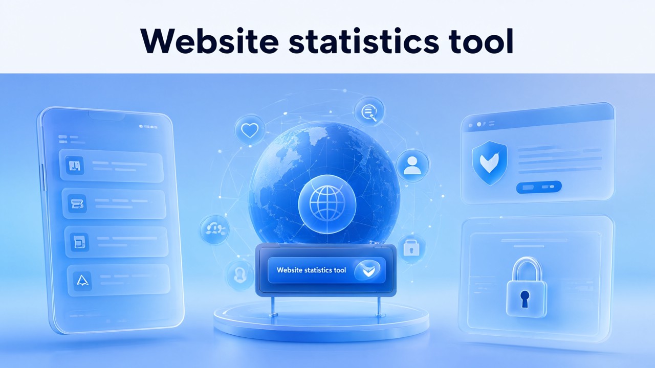 Website statistics tool