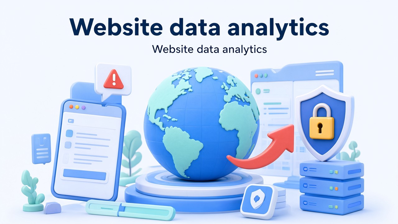Website data analytics