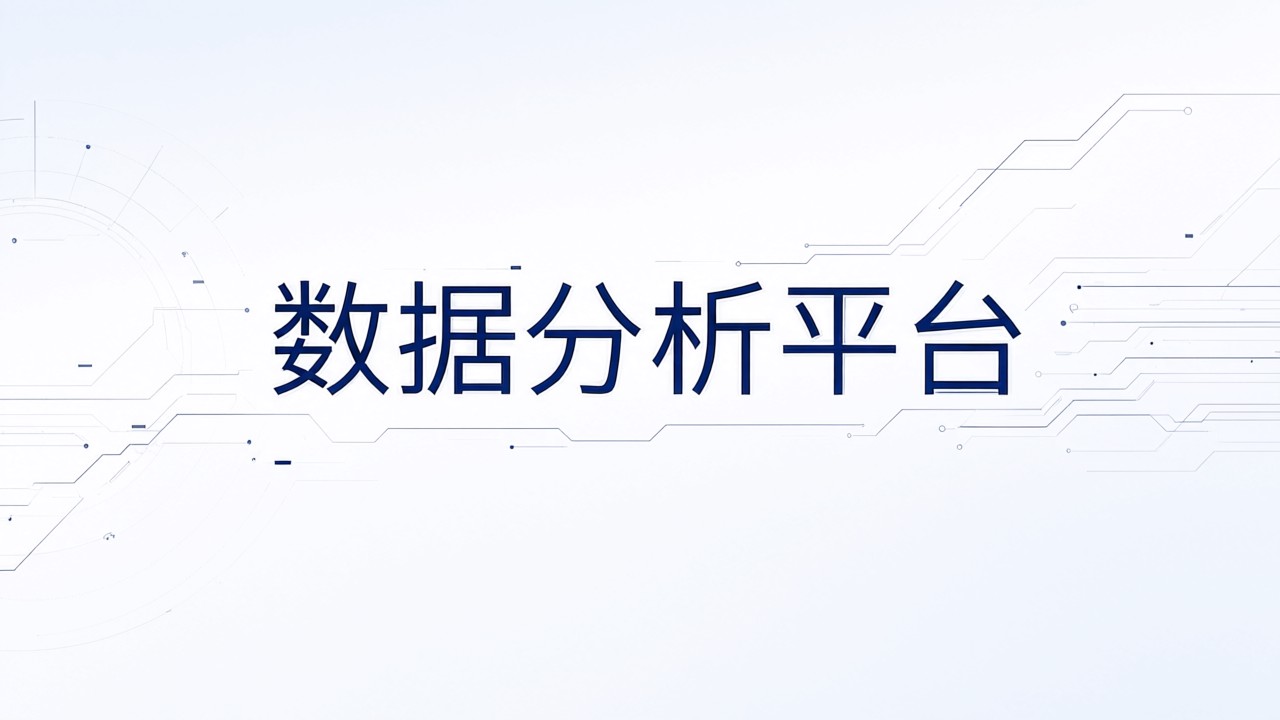 数据分析平台