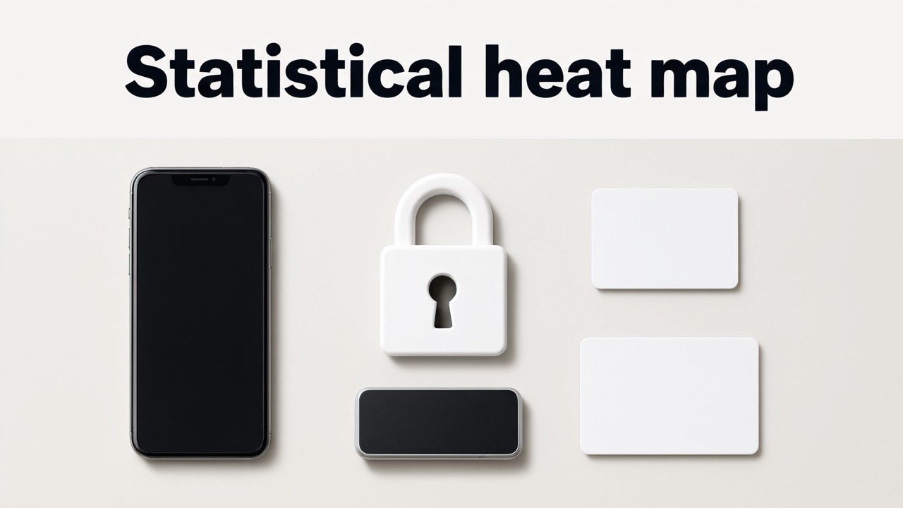Statistical heat map