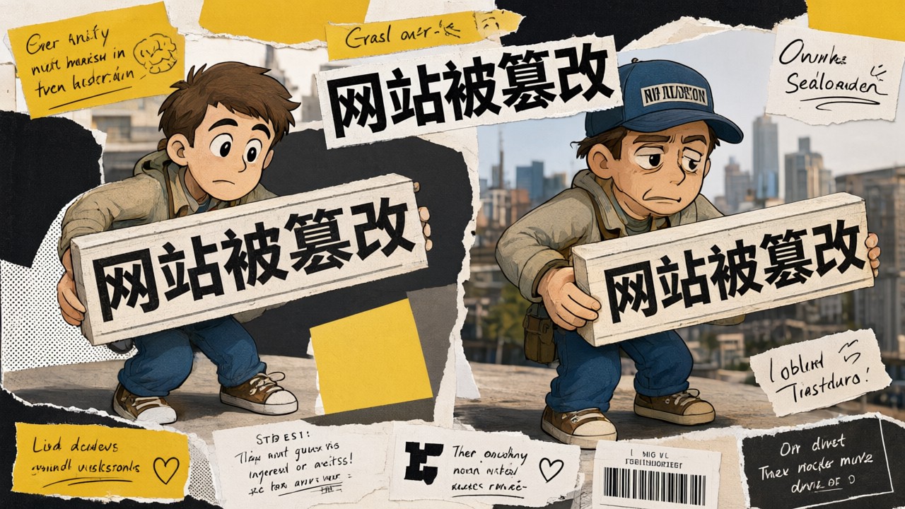 网站被篡改